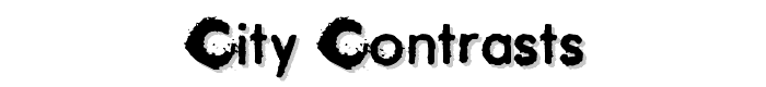 City Contrasts font